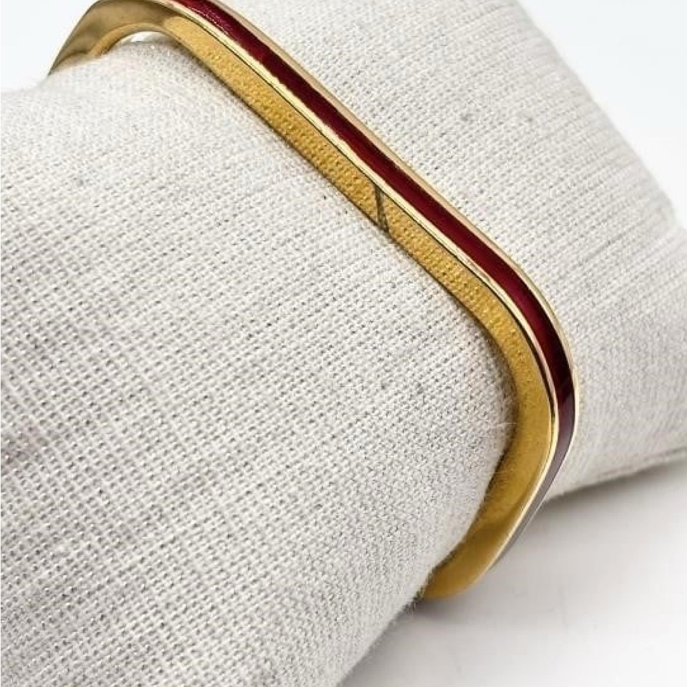 Gucci Gold and Red Enamel Bracelet - Picture 2 of 4